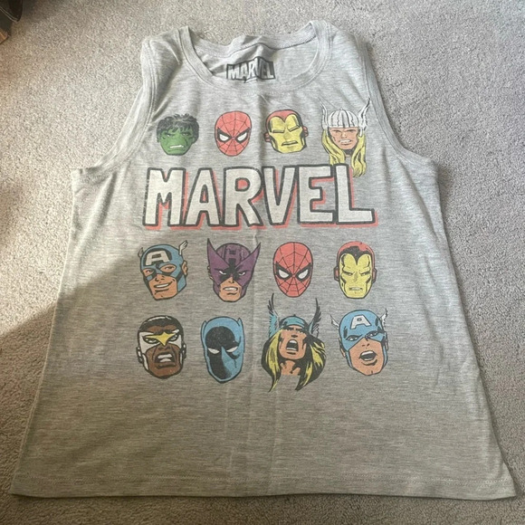 Marvel Tops - Marvel superhero tank top